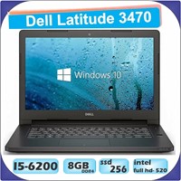 لپ تاپ استوکDELL مدل Dell Latitude 3470 با پردازنده i5 نسل 6 